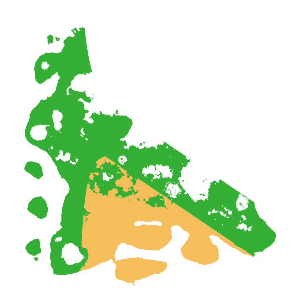 Biome Rust Map: Procedural Map, Size: 3500, Seed: 2050548534