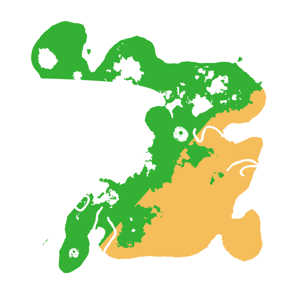 Biome Rust Map: Procedural Map, Size: 3000, Seed: 1838842224