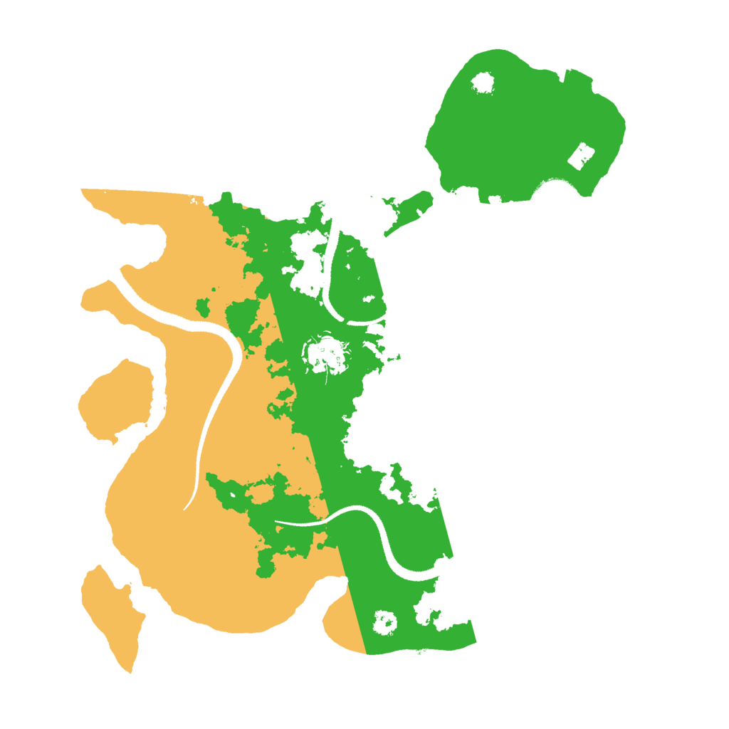 Biome Rust Map: Procedural Map, Size: 3000, Seed: 1797697462