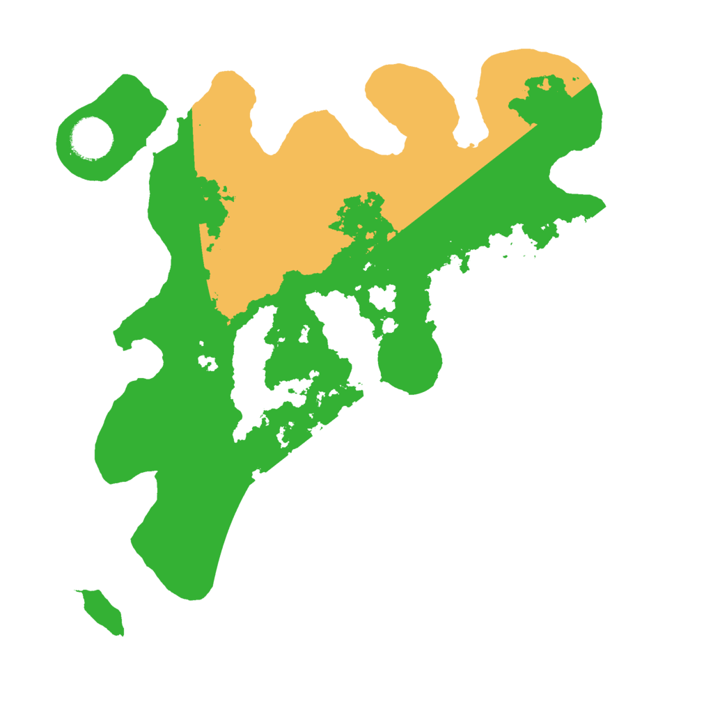 Biome Rust Map: Barren, Size: 3000, Seed: 502884658