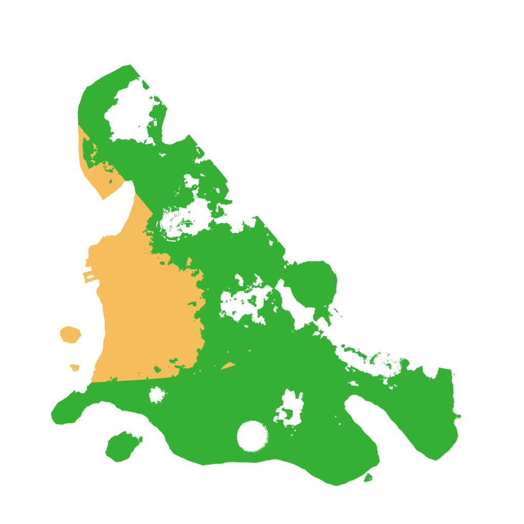 Biome Rust Map: Procedural Map, Size: 3000, Seed: 1664524