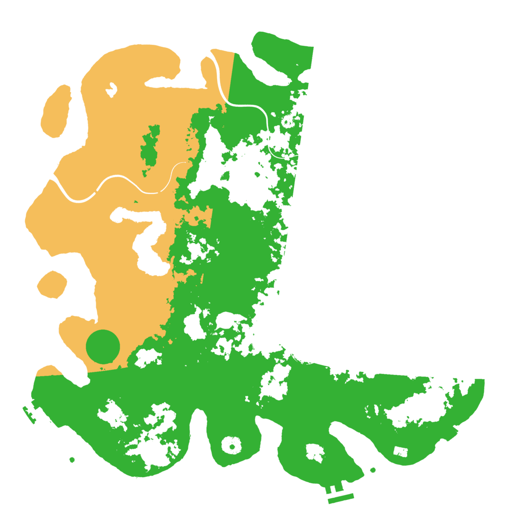 Biome Rust Map: Procedural Map, Size: 4000, Seed: 4565