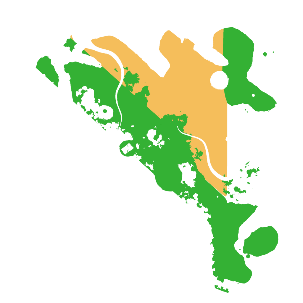 Biome Rust Map: Procedural Map, Size: 3000, Seed: 1860706191