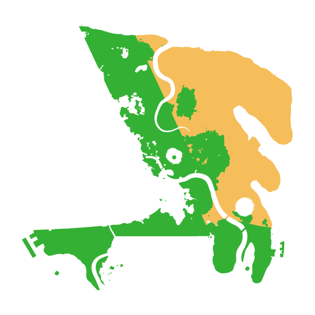Biome Rust Map: Procedural Map, Size: 3000, Seed: 1962940369