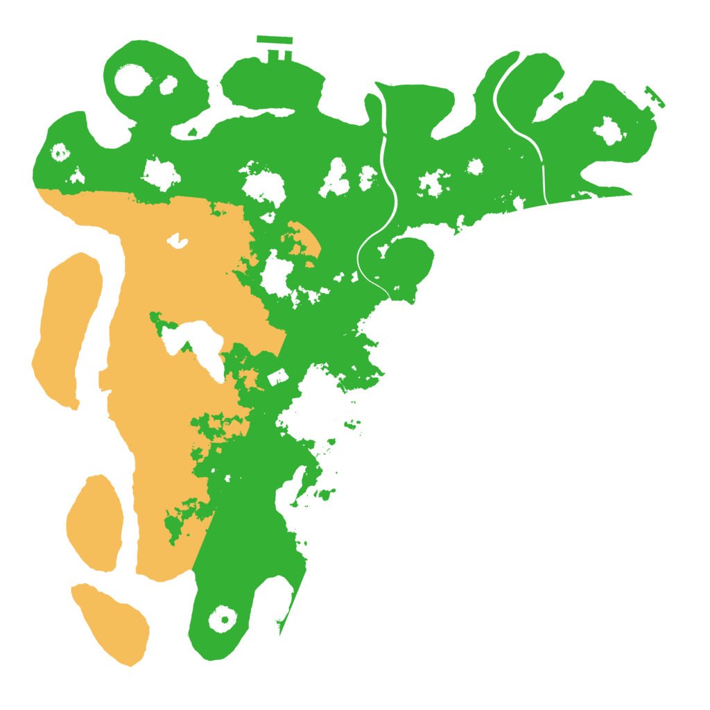 Biome Rust Map: Procedural Map, Size: 4000, Seed: 195587317