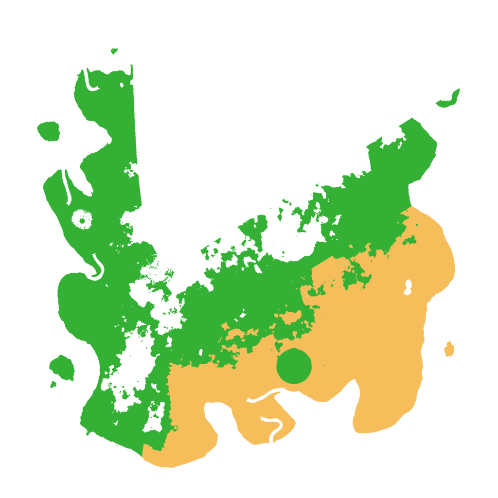 Biome Rust Map: Procedural Map, Size: 3750, Seed: 214640823