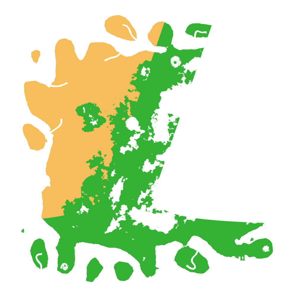Biome Rust Map: Procedural Map, Size: 4250, Seed: 19016