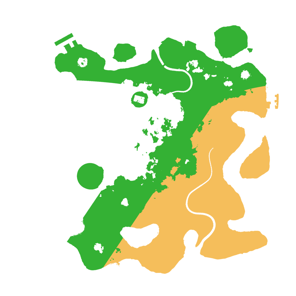 Biome Rust Map: Procedural Map, Size: 3000, Seed: 330285769