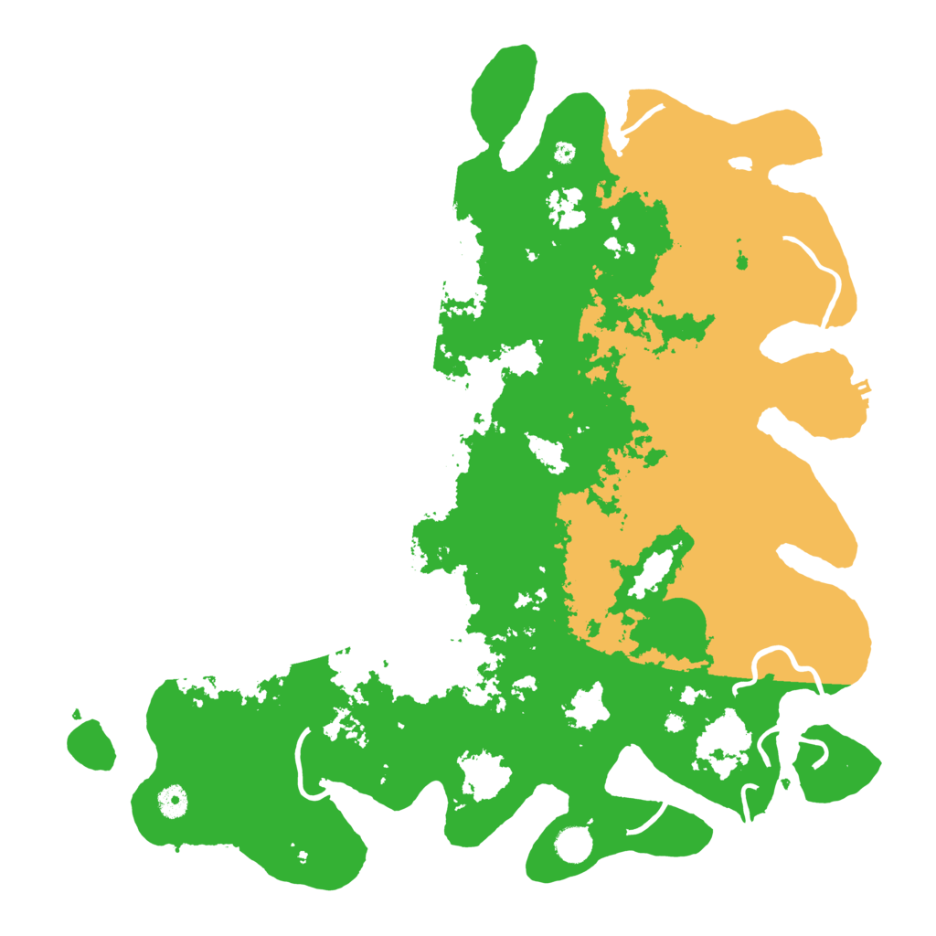 Biome Rust Map: Procedural Map, Size: 4500, Seed: 1368076485