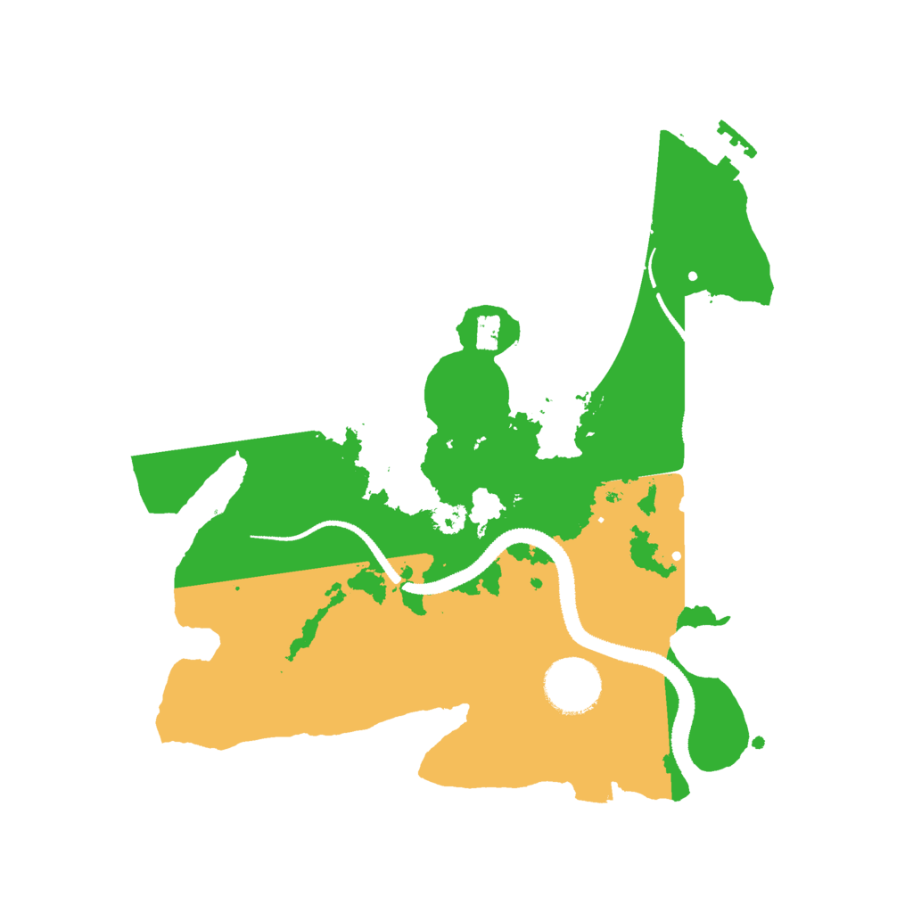 Biome Rust Map: Procedural Map, Size: 2850, Seed: 8726435