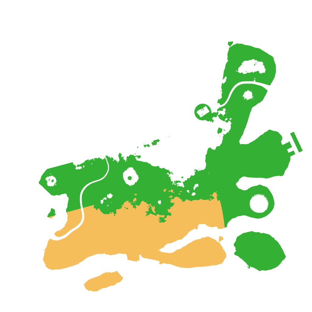 Biome Rust Map: Procedural Map, Size: 3000, Seed: 1862327838