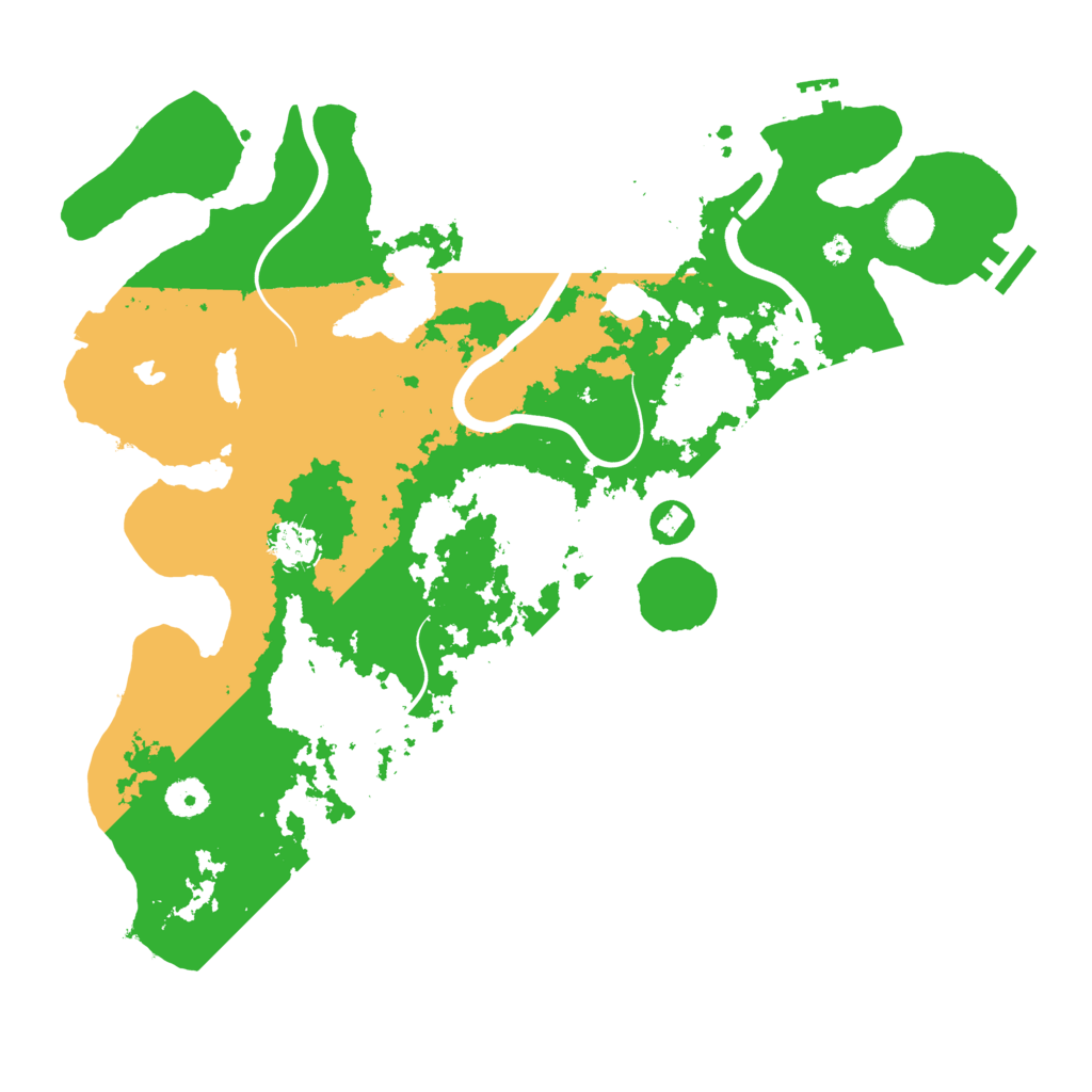 Biome Rust Map: Procedural Map, Size: 4000, Seed: 163957666