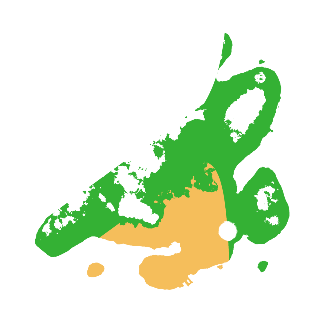 Biome Rust Map: Procedural Map, Size: 3000, Seed: 28020