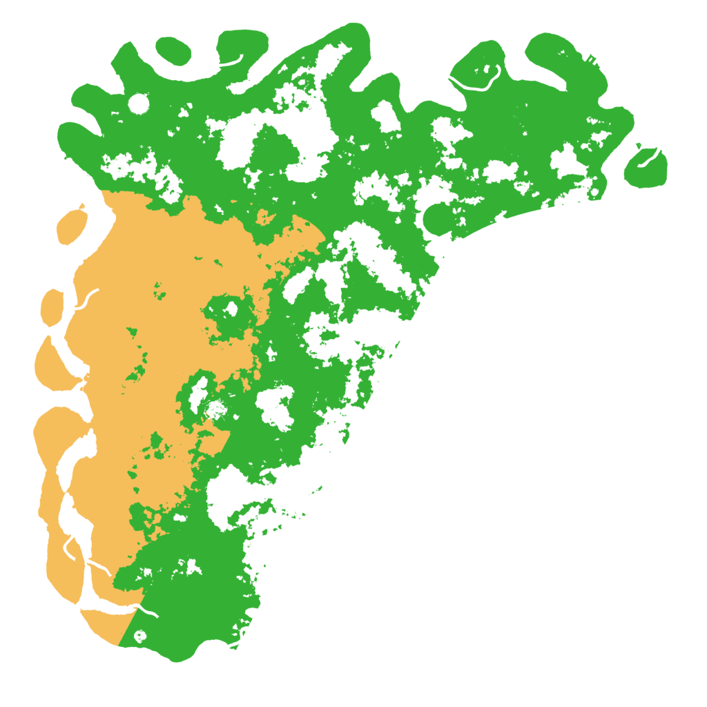Biome Rust Map: Procedural Map, Size: 6000, Seed: 181092453