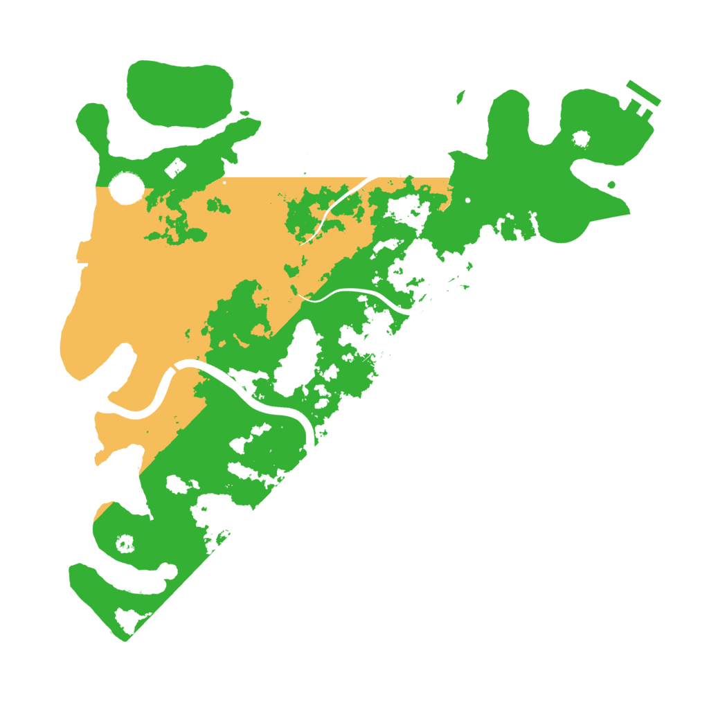 Biome Rust Map: Procedural Map, Size: 3800, Seed: 42489469