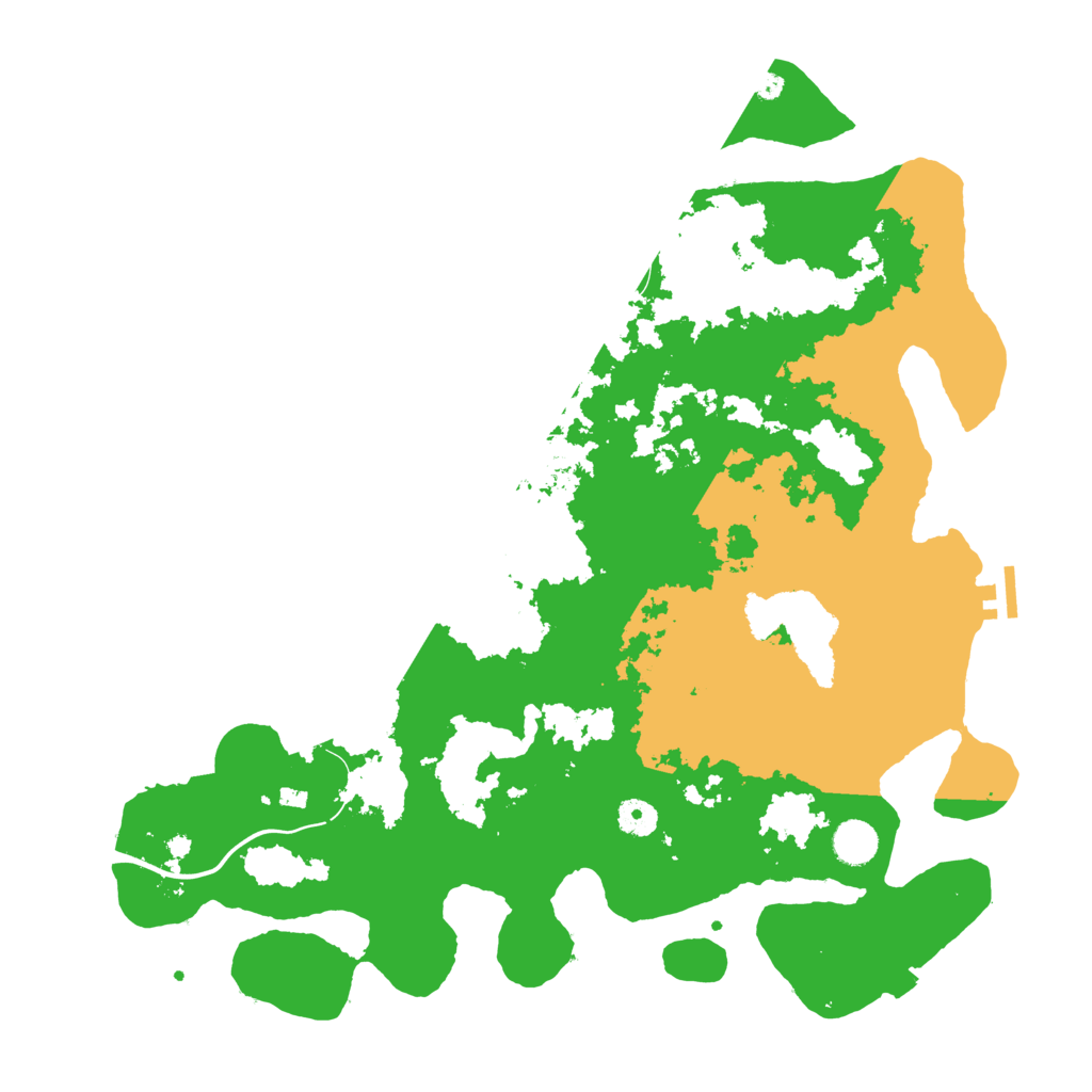 Biome Rust Map: Procedural Map, Size: 4250, Seed: 28189