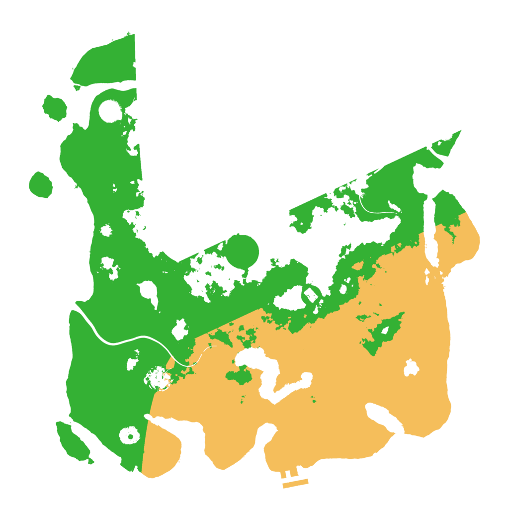 Biome Rust Map: Procedural Map, Size: 4000, Seed: 4491290