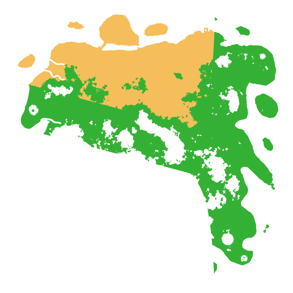 Biome Rust Map: Procedural Map, Size: 4500, Seed: 2672