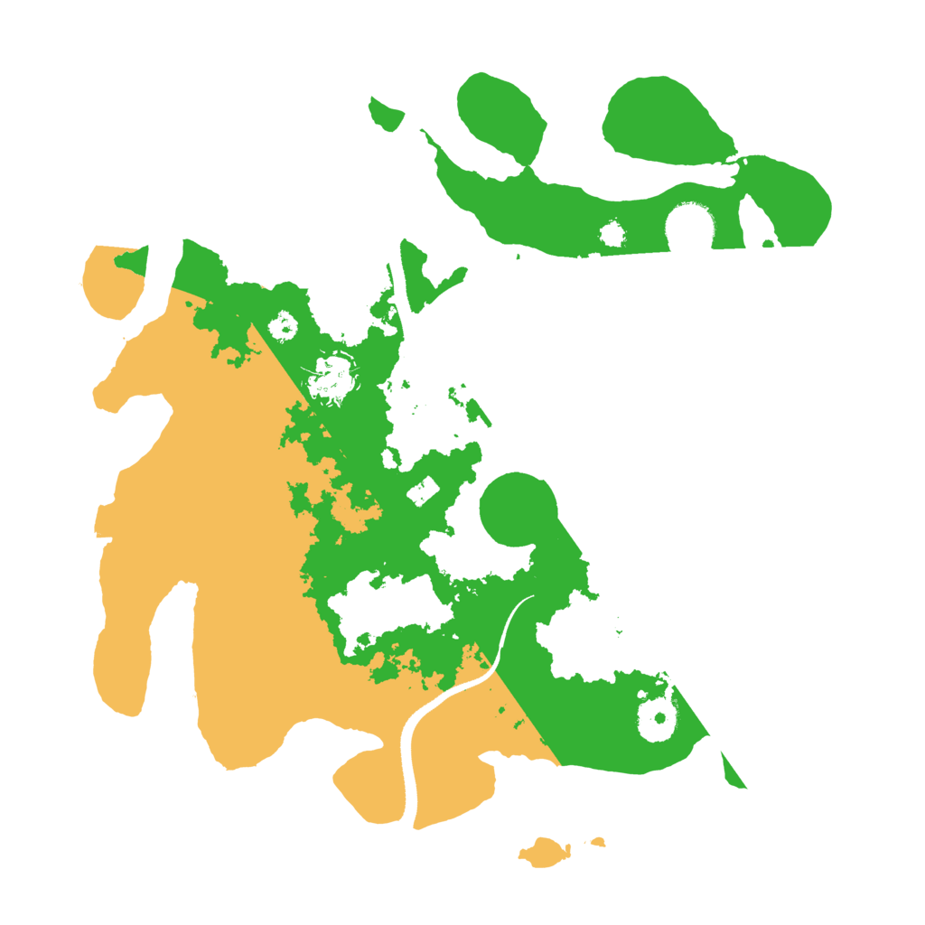 Biome Rust Map: Procedural Map, Size: 3300, Seed: 1428349251
