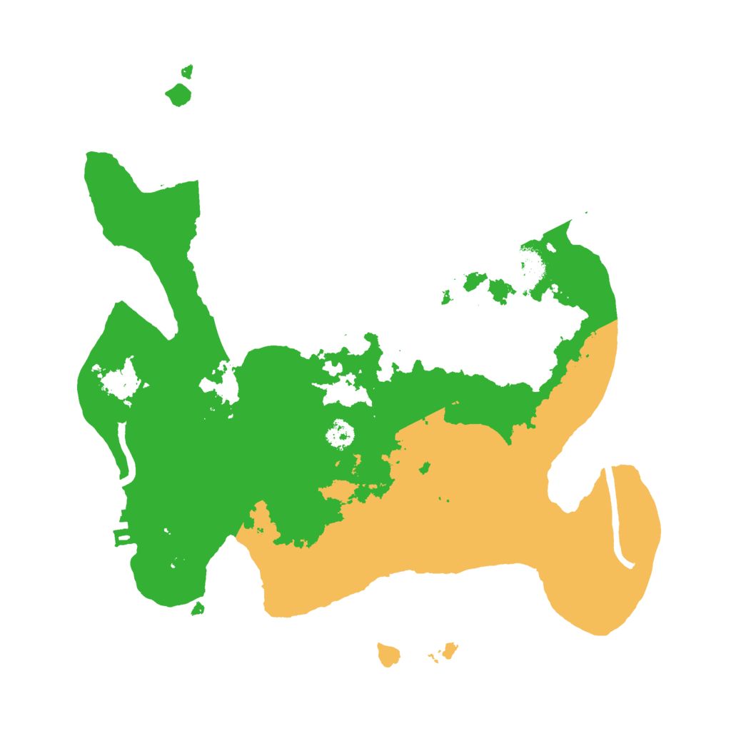 Biome Rust Map: Procedural Map, Size: 2700, Seed: 517532986