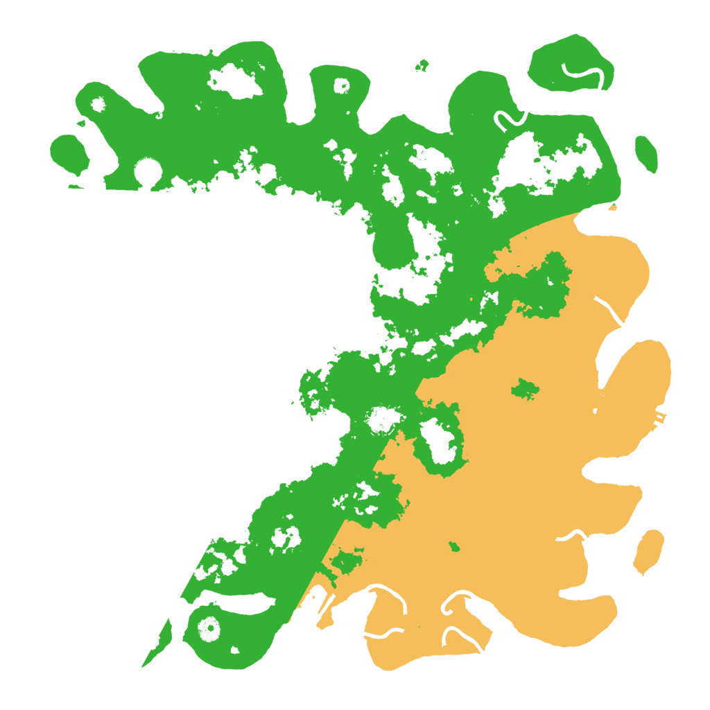 Biome Rust Map: Procedural Map, Size: 4550, Seed: 1451279989