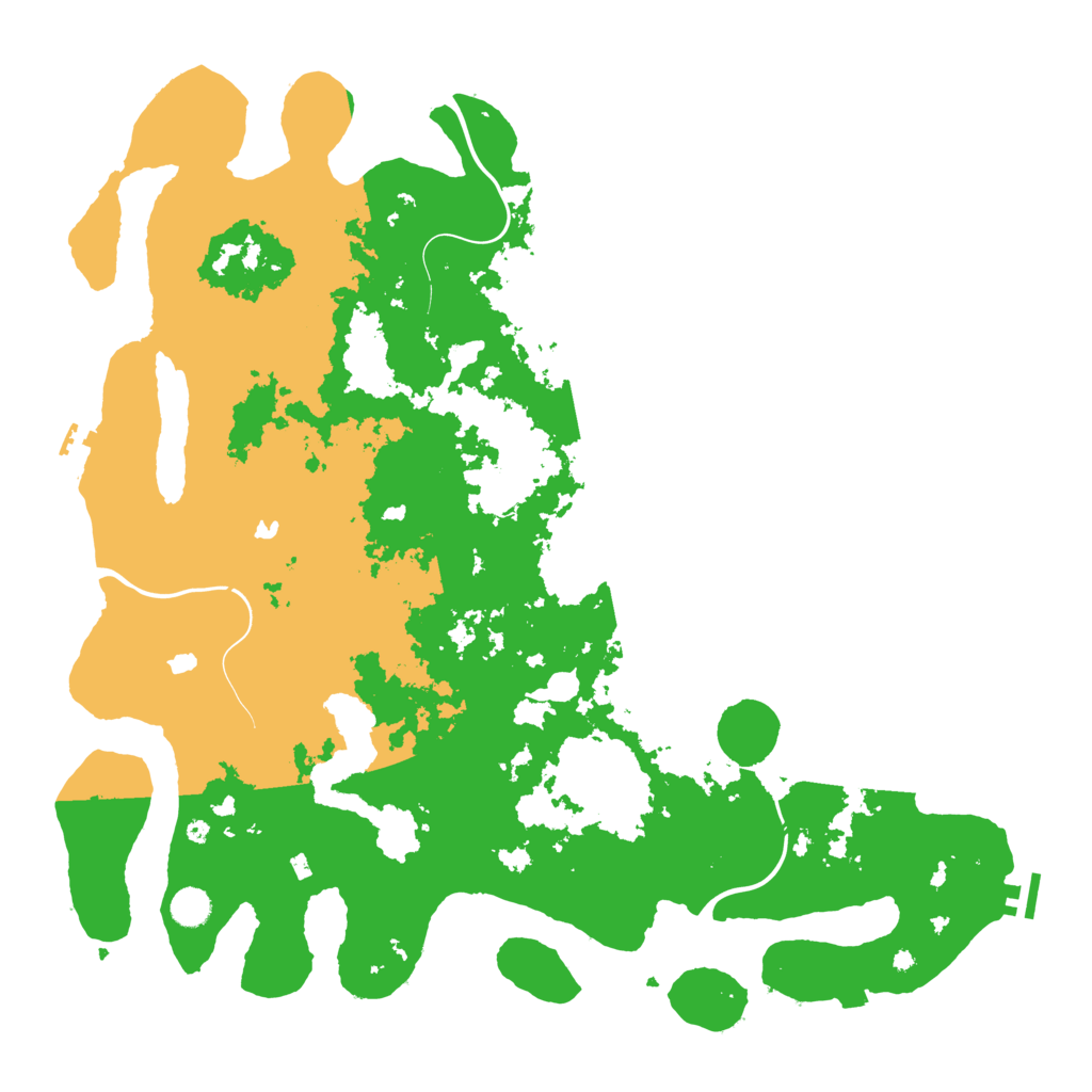 Biome Rust Map: Procedural Map, Size: 4800, Seed: 1426749076