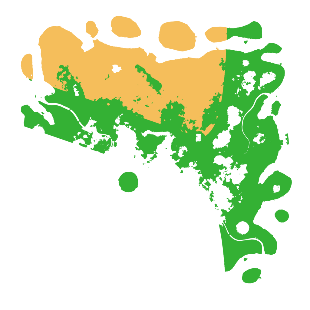 Biome Rust Map: Procedural Map, Size: 4300, Seed: 944955240