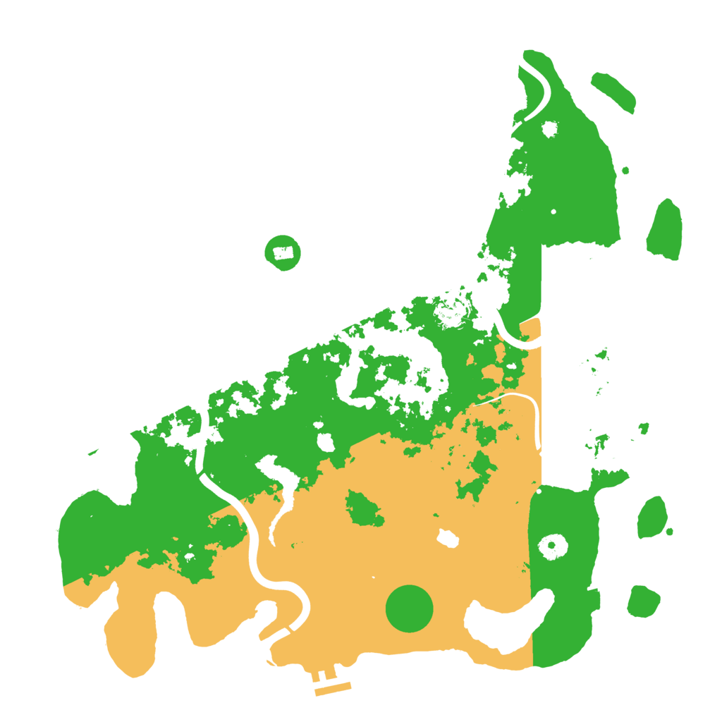 Biome Rust Map: Procedural Map, Size: 4000, Seed: 511742799