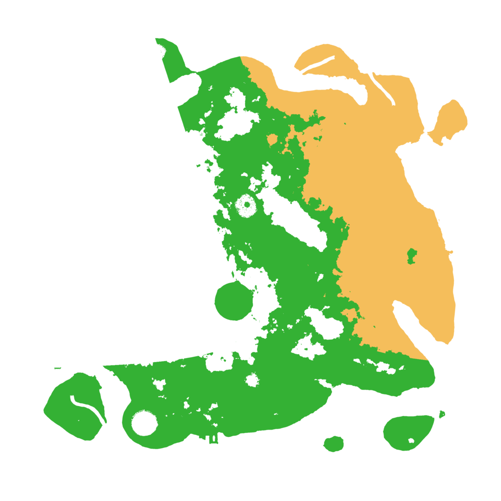 Biome Rust Map: Procedural Map, Size: 3500, Seed: 1883285205