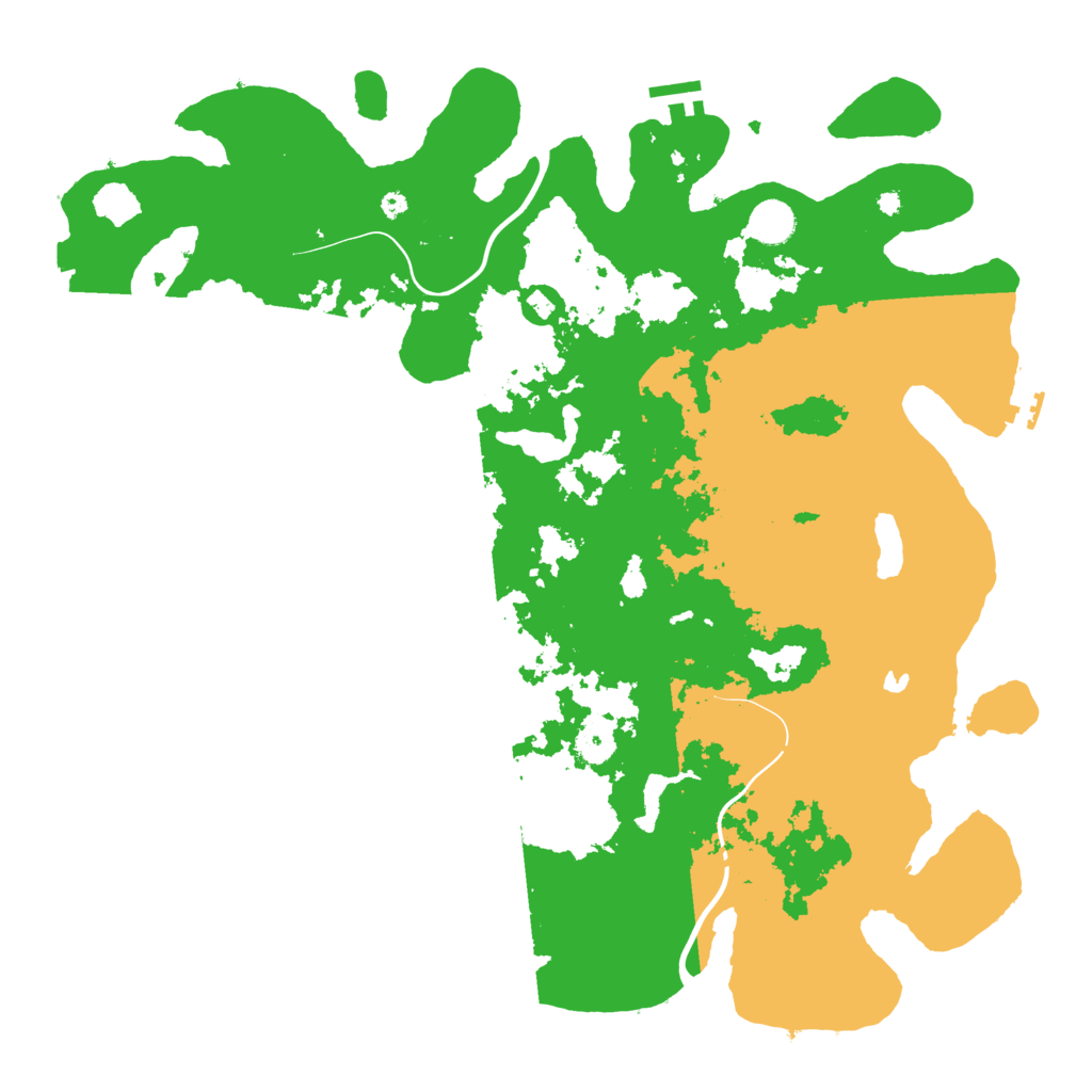 Biome Rust Map: Procedural Map, Size: 4250, Seed: 1892651378