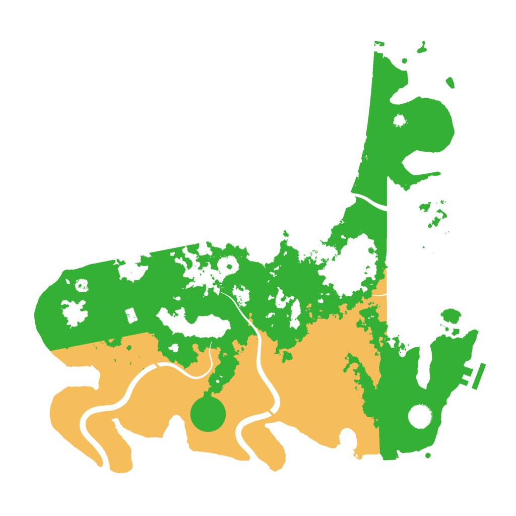 Biome Rust Map: Procedural Map, Size: 3850, Seed: 29144867