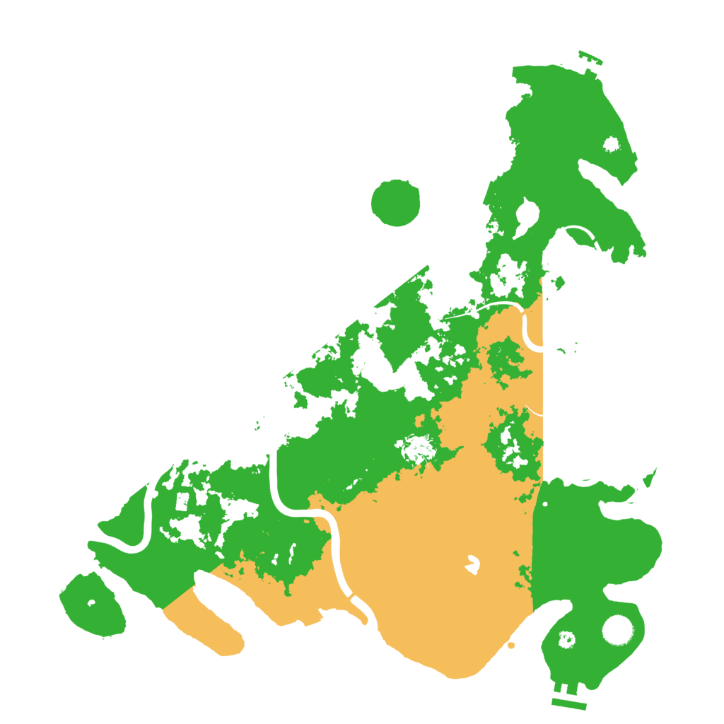 Biome Rust Map: Procedural Map, Size: 4200, Seed: 27464714