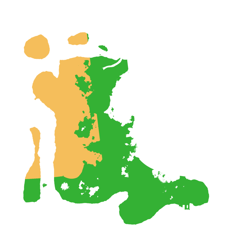 Biome Rust Map: Procedural Map, Size: 3000, Seed: 28373