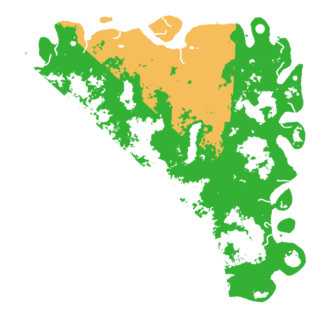 Biome Rust Map: Procedural Map, Size: 6000, Seed: 1860706191