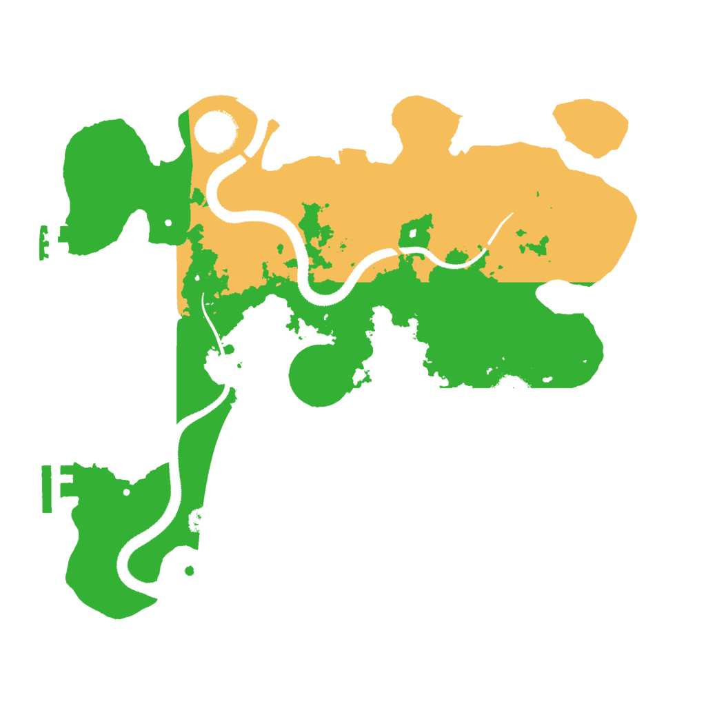 Biome Rust Map: Procedural Map, Size: 3000, Seed: 367876476