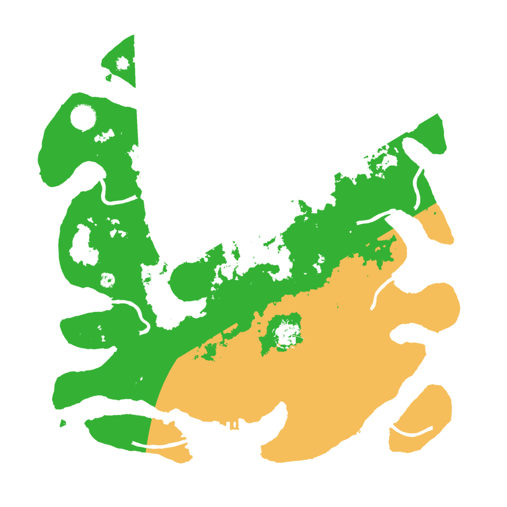 Biome Rust Map: Procedural Map, Size: 3500, Seed: 2685705