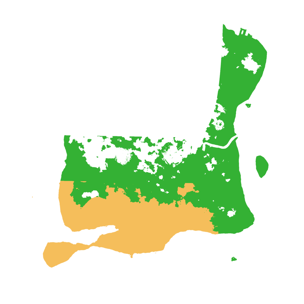 Biome Rust Map: Procedural Map, Size: 3000, Seed: 740585793