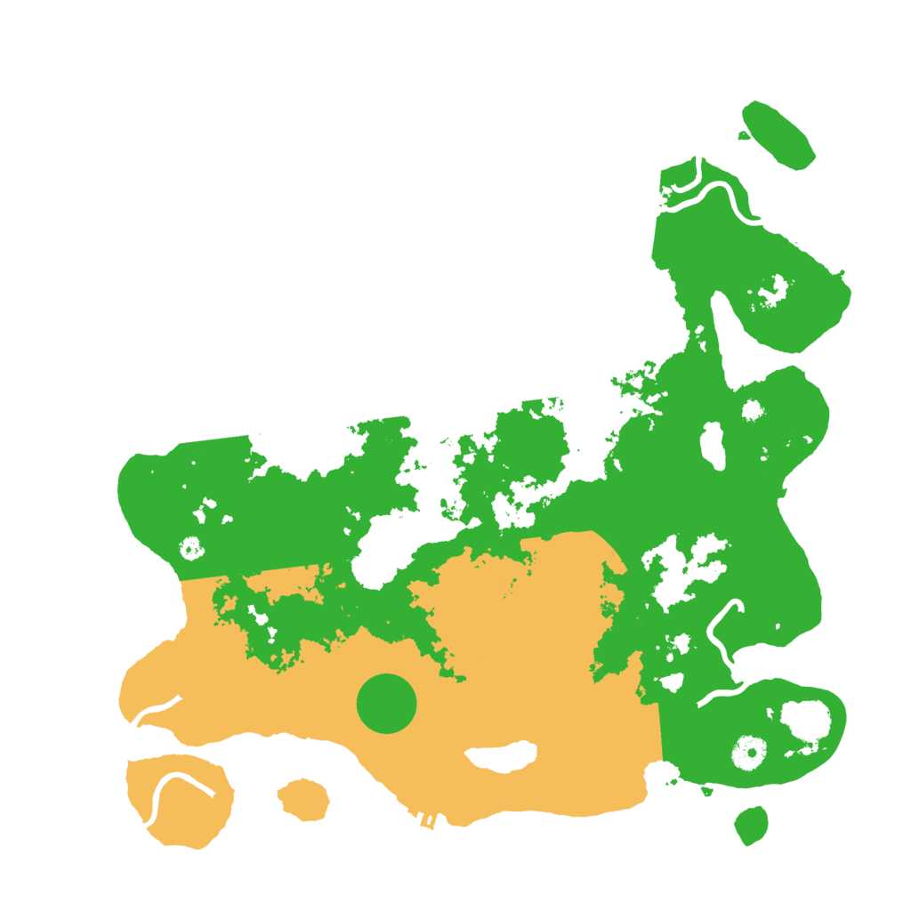 Biome Rust Map: Procedural Map, Size: 4000, Seed: 1808243605