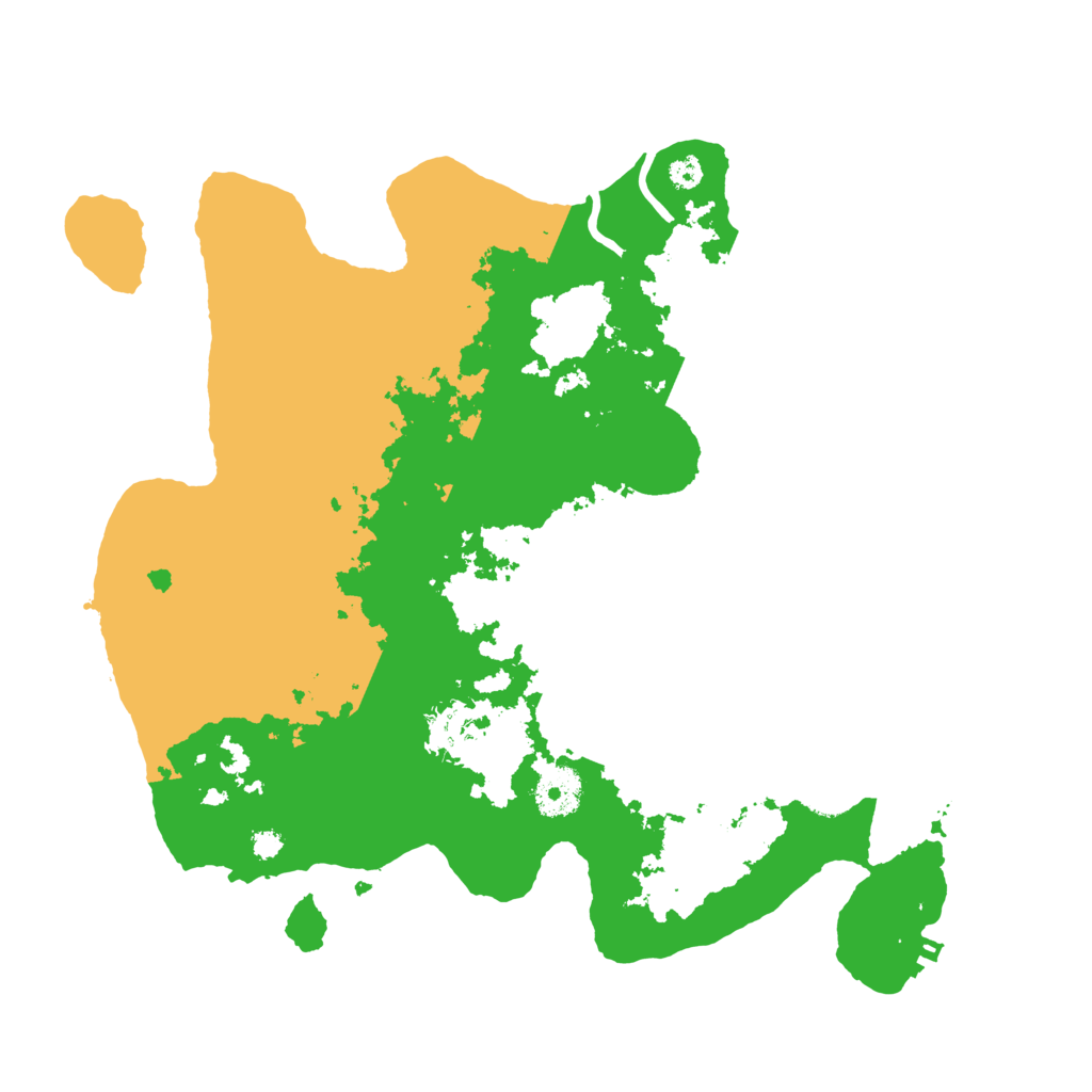 Biome Rust Map: Procedural Map, Size: 3400, Seed: 539088128