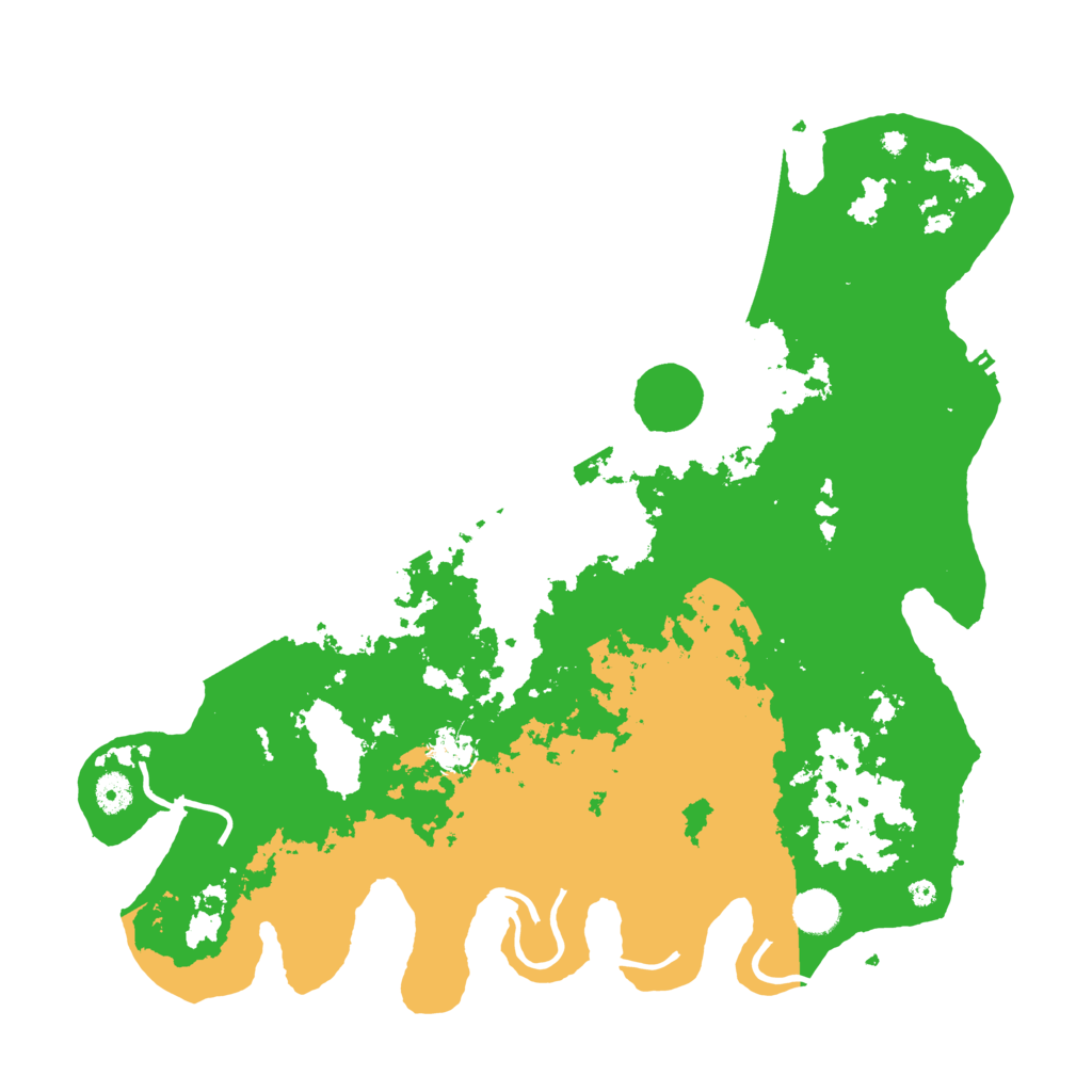 Biome Rust Map: Procedural Map, Size: 4250, Seed: 121433270