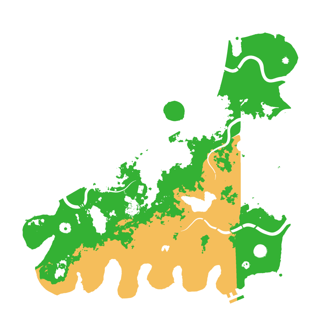 Biome Rust Map: Procedural Map, Size: 4250, Seed: 121433270