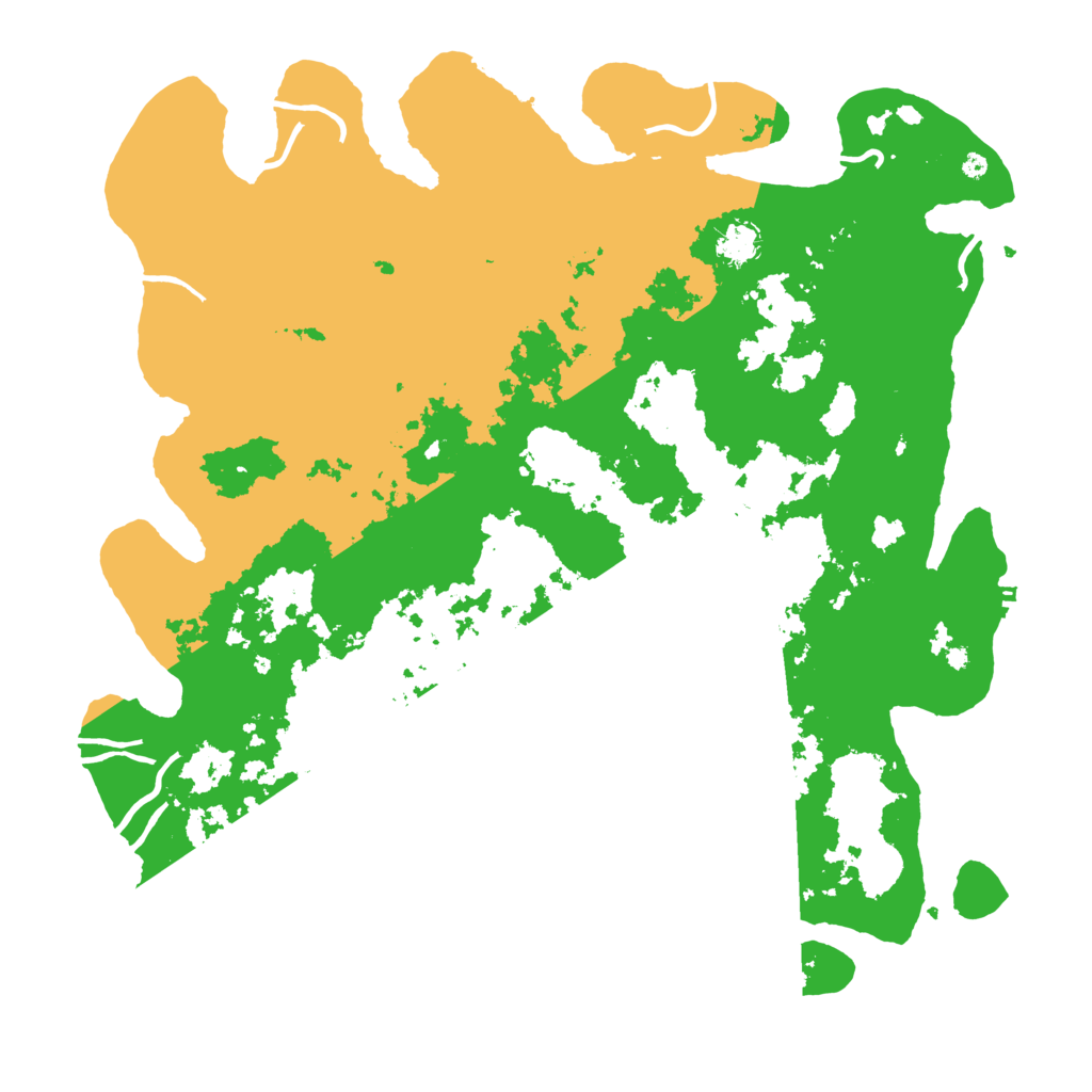 Biome Rust Map: Procedural Map, Size: 4500, Seed: 1633342688