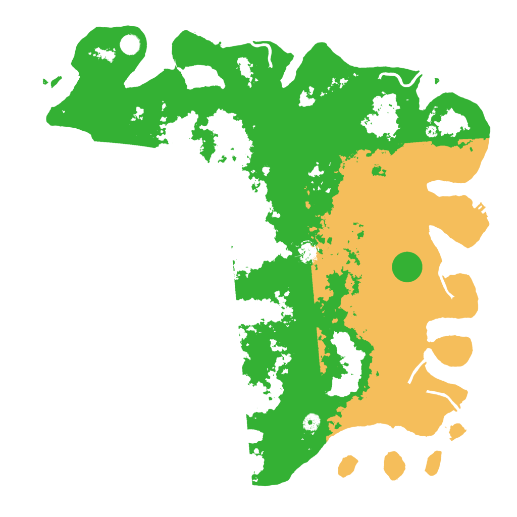 Biome Rust Map: Procedural Map, Size: 4500, Seed: 1616393934