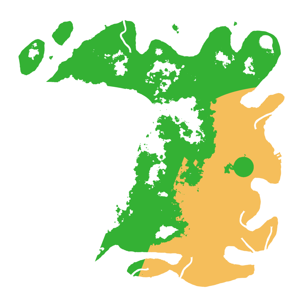 Biome Rust Map: Procedural Map, Size: 4000, Seed: 698464228