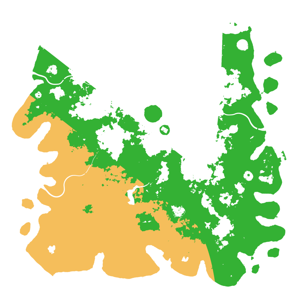 Biome Rust Map: Procedural Map, Size: 4800, Seed: 1968944185