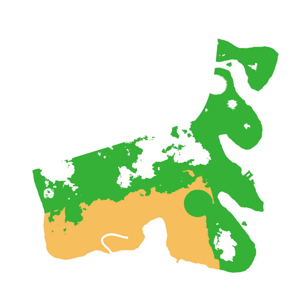 Biome Rust Map: Procedural Map, Size: 2900, Seed: 4201