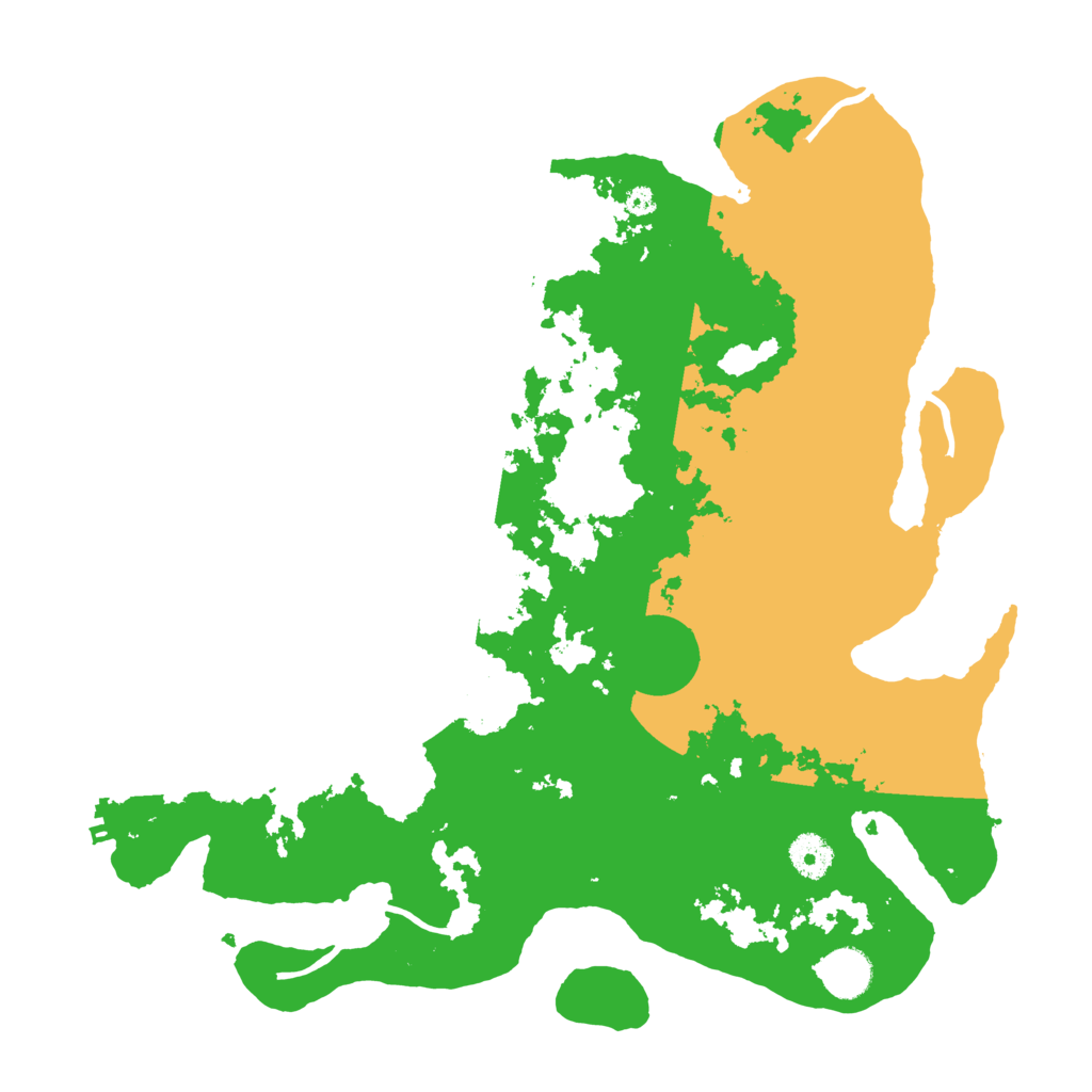Biome Rust Map: Procedural Map, Size: 3800, Seed: 73136393
