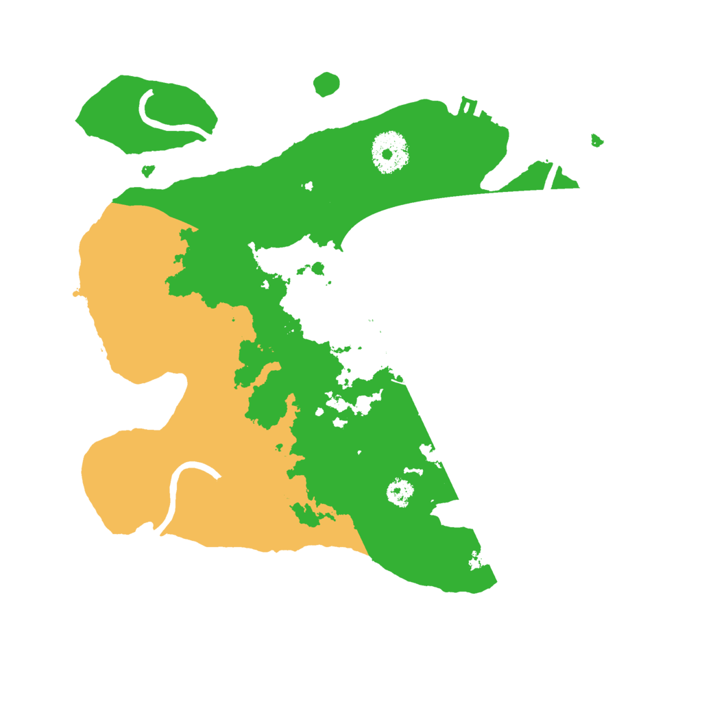 Biome Rust Map: Procedural Map, Size: 2700, Seed: 168
