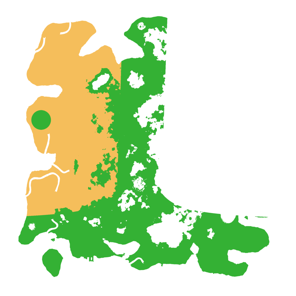 Biome Rust Map: Procedural Map, Size: 4000, Seed: 1655727803