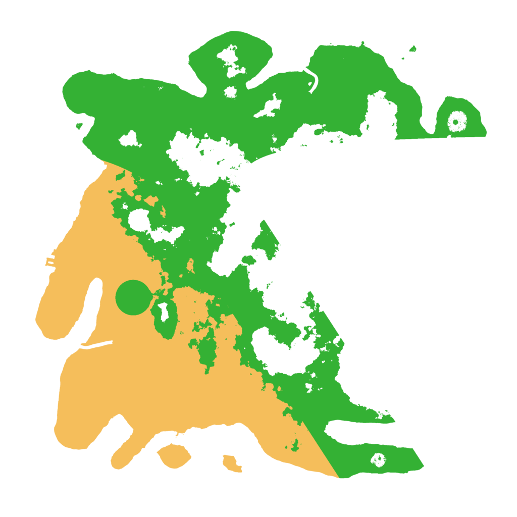 Biome Rust Map: Procedural Map, Size: 3850, Seed: 42480620